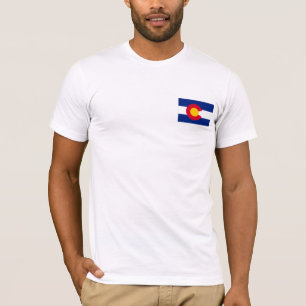 Colorado Vlag en Shirt van bergen
