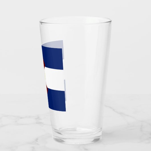 Colorado vlag   glas (Links)