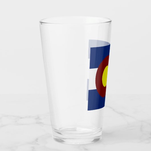 Colorado vlag glas (Rechts)