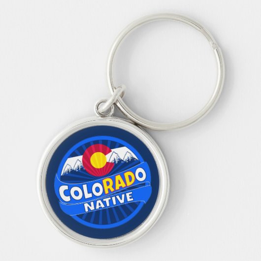 Colorado-vlag (grappige sleutelhanger) sleutelhanger (Voorkant)