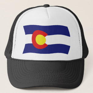 Colorado Vlag Hoed Trucker Pet