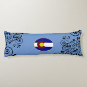 Colorado vlag lichaamskussen (Achterkant)