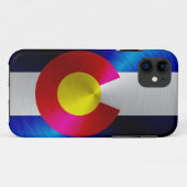 Colorado Vlag; metaal-blik iPhone 5 Hoesje (Achterkant (horizontaal))