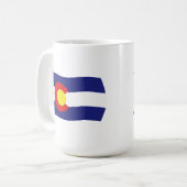 Colorado Vlag Mok (Voorkant links)