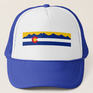 Colorado Vlag Mountain-Pet Trucker Pet