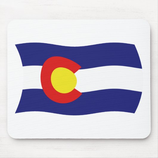Colorado Vlag Muismat (Voorkant)
