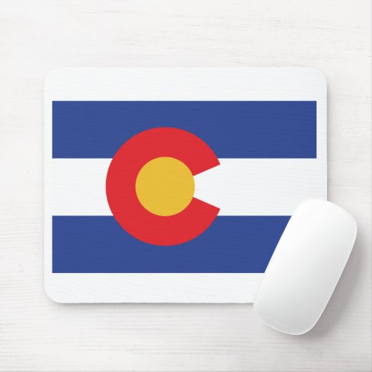 COLORADO-VLAG MUISMAT (Met muis)