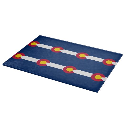 Colorado vlag patroon snijplank (Hoek)