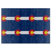 Colorado vlag patroon snijplank (Voorkant)