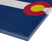 Colorado vlag patroon snijplank (Hoek)