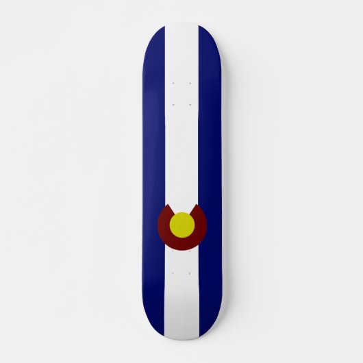 Colorado vlag persoonlijk skateboard (Voorkant)