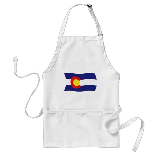 Colorado Vlag Schort (Voorkant)