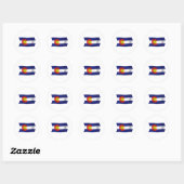Colorado Vlag Sticker (Vel)