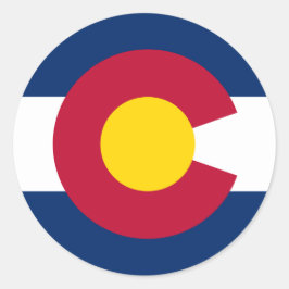 Colorado Vlag Stickers
