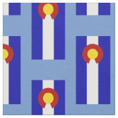 Colorado vlag stof (Close Up)