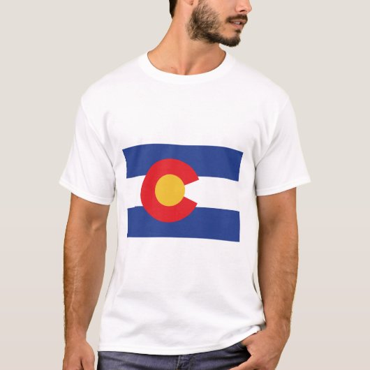 COLORADO-VLAG T-SHIRT (Voorkant)