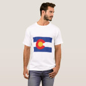 COLORADO-VLAG T-SHIRT (Voorkant volledig)