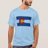 Colorado Vlag T-shirt (Voorkant)