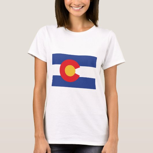 COLORADO-VLAG T-SHIRT (Voorkant)