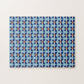 Colorado vlag vlinder puzzel (Horizontaal)