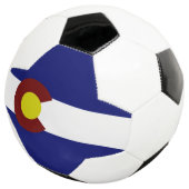 Colorado vlag voetbal (Drie kwart)