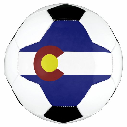 Colorado vlag voetbal (Voorkant)