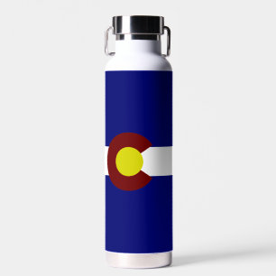 Colorado vlag waterfles