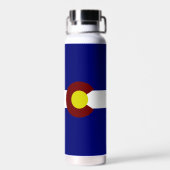 Colorado vlag waterfles (Achterkant)