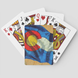 Colorado-vlagspelkaarten Pokerkaarten