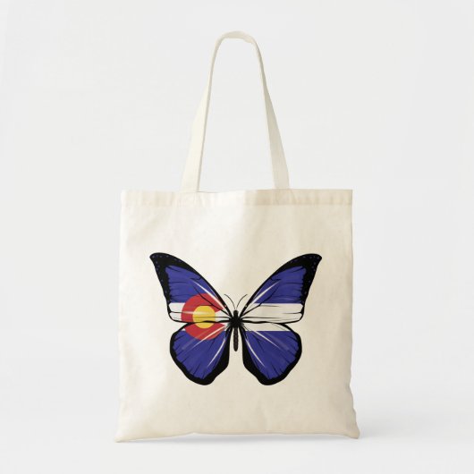 Colorado Vlindervlag Tote Bag (Voorkant)