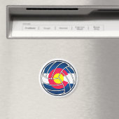 Colorado volleybal magneet (Insitu (Vaatwasser))