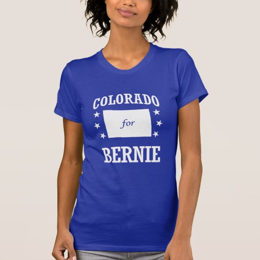 COLORADO VOOR BERNIE SANDERS T-SHIRT (Voorkant)