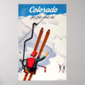 Colorado voor Fun en Ski Poster (Voorkant)