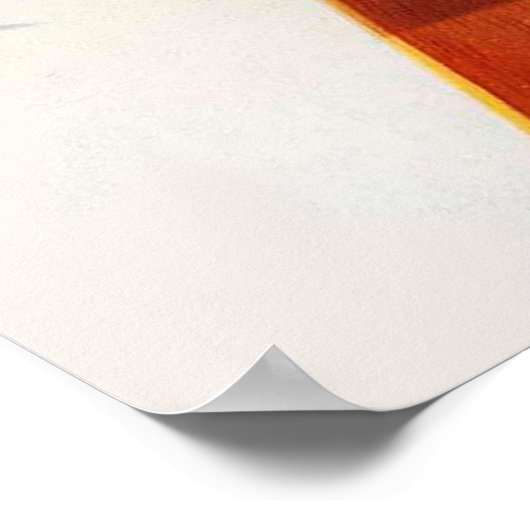 Colorado voor Fun en Ski Poster (Hoek)