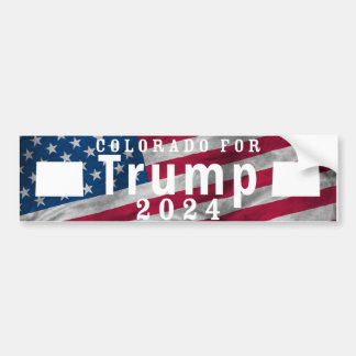 Colorado voor Trump politieke Bumpersticker