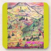colorado wandelkunst onderzetter (Voorkant)