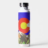 Colorado Water Bottle - Colorado Flag Waterfles (Links)