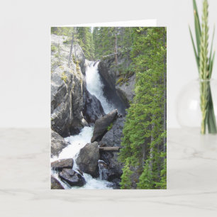 Colorado Waterfall All Occasion Wenskaart Kaart