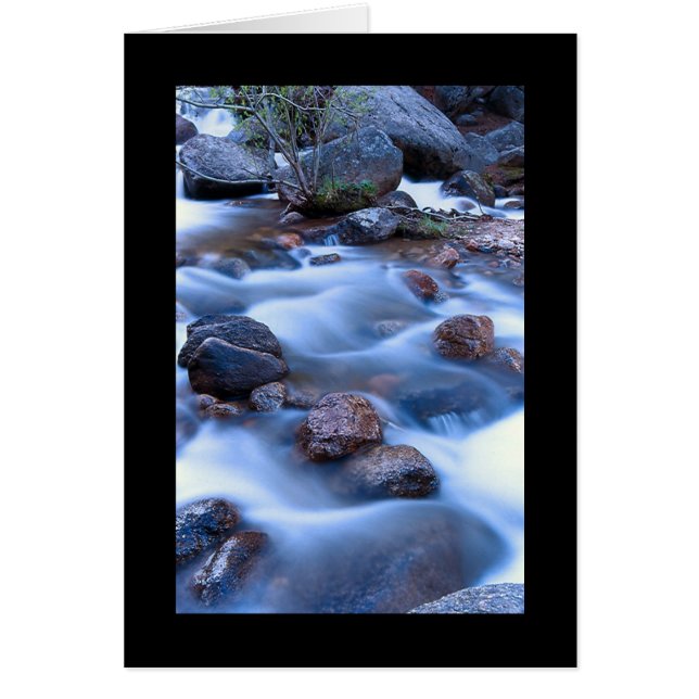 Colorado Waterfall Card (Voorkant)