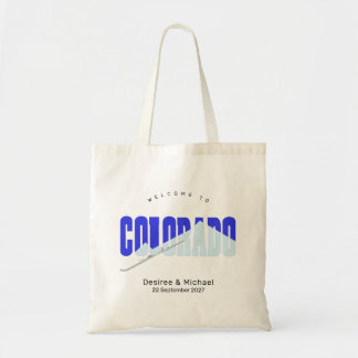 Colorado Wedding Canvas tas