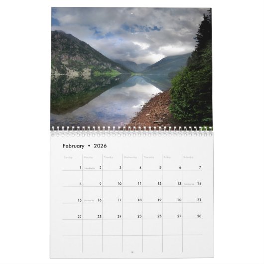 Colorado - Weminuchue Wilderness Kalender (Feb 2026)