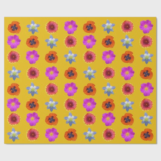 Colorado Wildbloemen 1 Cadeaupapier (Vlak)