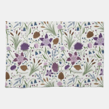 Colorado Wilde Bloemen, Columbine, Pinecones