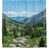 Colorado Wilderness // Amazing Peaceful Scenery Douchegordijn (Voorkant)