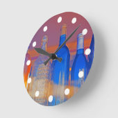 Colorado Wine Country Clock Ronde Klok (Hoek)