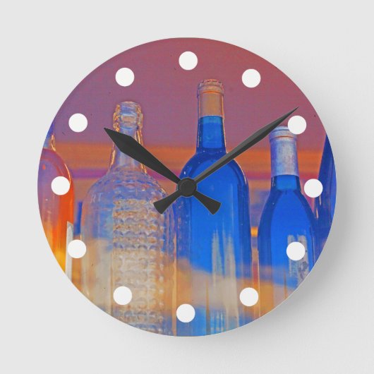 Colorado Wine Country Clock Ronde Klok (Voorkant)
