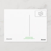 Colorado Wine Land Briefkaart (Achterkant)