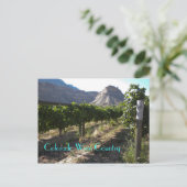 Colorado Wine Land Briefkaart (Staand voorkant)