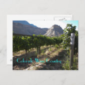 Colorado Wine Land Briefkaart (Voorkant / Achterkant)