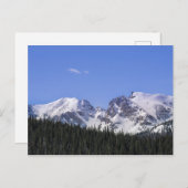 Colorado Winter Mountain Peaks Briefkaart (Voorkant / Achterkant)